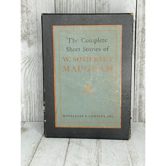 The Complete Short Stories Of W. Somerset Maugham 2 Hardcover Book Box Set 1934 - Picture 1 of 9